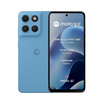 Motorola G17 4G tālrunis, 8/256 GB, Alaskan Blue