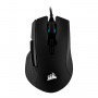 Corsair IRONCLAW RGB CH-9307011-AP pele spēlētājiem, 18000 DPI, melnā krāsā