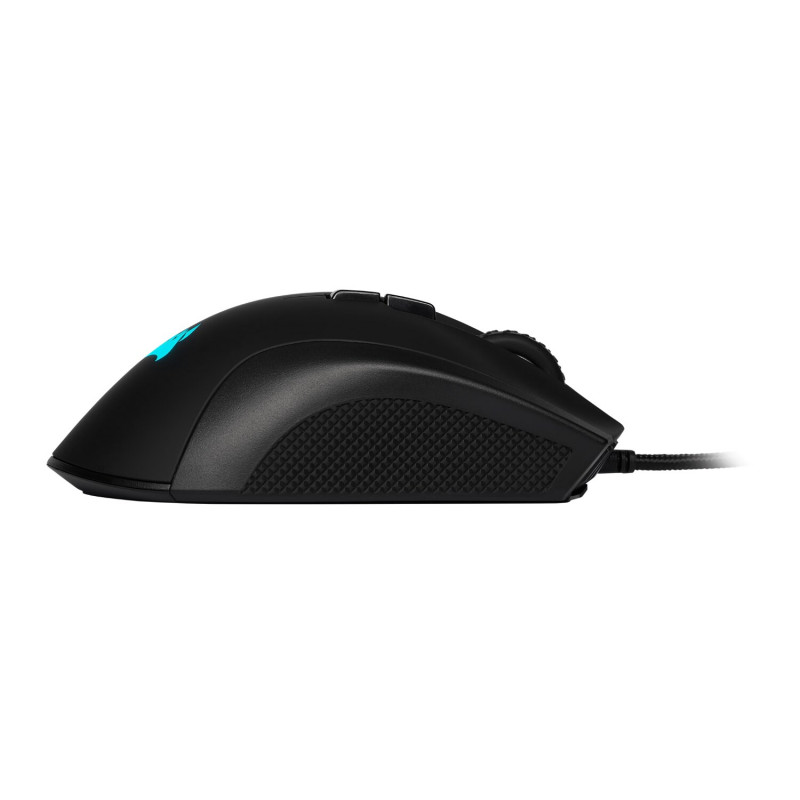 Corsair IRONCLAW RGB CH-9307011-AP pele spēlētājiem, 18000 DPI, melnā krāsā
