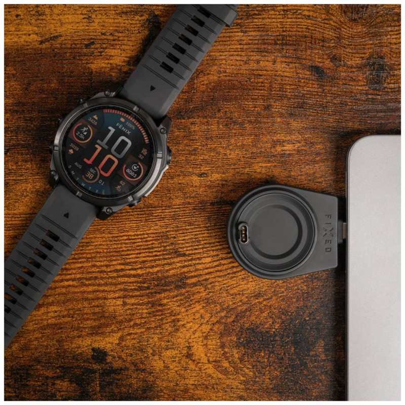 Fixed Powerstation for Garmin induktīvais lādētājs 3 vienā, Qi, 18 W, melns