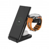 Fixed Powerstation for Garmin induktīvais lādētājs 3 vienā, Qi, 18 W, melns