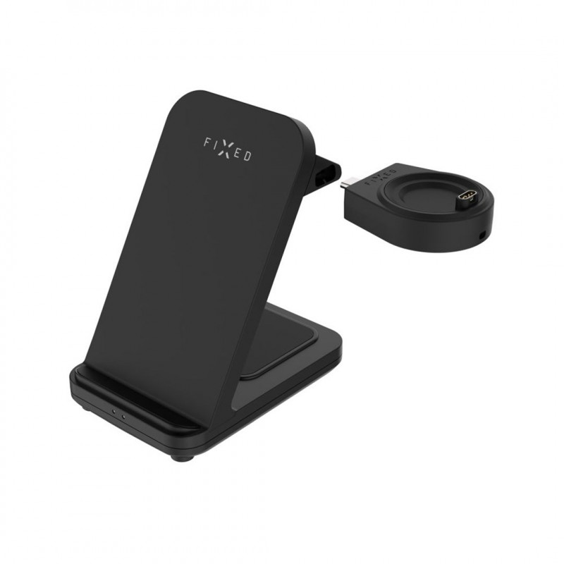 Fixed Powerstation for Garmin induktīvais lādētājs 3 vienā, Qi, 18 W, melns