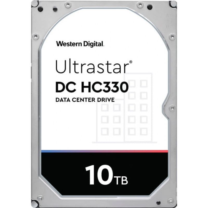 Western Digital Ultrastar HC330 HDD cietais disks, 10 TB, SATA, WUS721010ALE6L4 (0B42266)