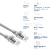 ACT FC1005 savienojuma kabelis ar paaugstinātu elastību, U/UTP CAT6A, TPE, 5 m, pelēks