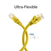 ACT FC1805 U/UTP CAT6A TPE īpaši elastīgs tīkla kabelis ar RJ45 savienotājiem, 5 m, dzeltens