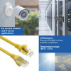 ACT FC1805 U/UTP CAT6A TPE īpaši elastīgs tīkla kabelis ar RJ45 savienotājiem, 5 m, dzeltens