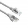 ACT FC1052 U/UTP CAT6A īpaši lokans komutācijas vads, TPE, ar aizsargātu fiksatoru, RJ45, 0,25 m, pelēks