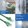 ACT FC1701 zaļš U/UTP CAT6A tīkla kabelis, TPE, īpaši lokans, RJ45, 1 m