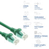 ACT FC1703 zaļš U/UTP CAT6A tīkla kabelis, TPE, īpaši lokans, RJ45, 3 m