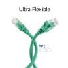 ACT FC1703 zaļš U/UTP CAT6A tīkla kabelis, TPE, īpaši lokans, RJ45, 3 m
