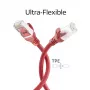 ACT FC2500 S/FTP CAT6A savienojuma kabelis, 0,5 m, sarkans
