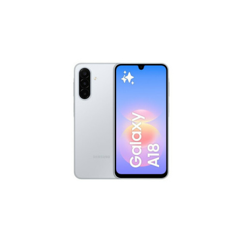 Samsung A18 4G viedtālrunis, Dual SIM, 8 GB RAM, 256 GB, sudraba krāsā, OEM