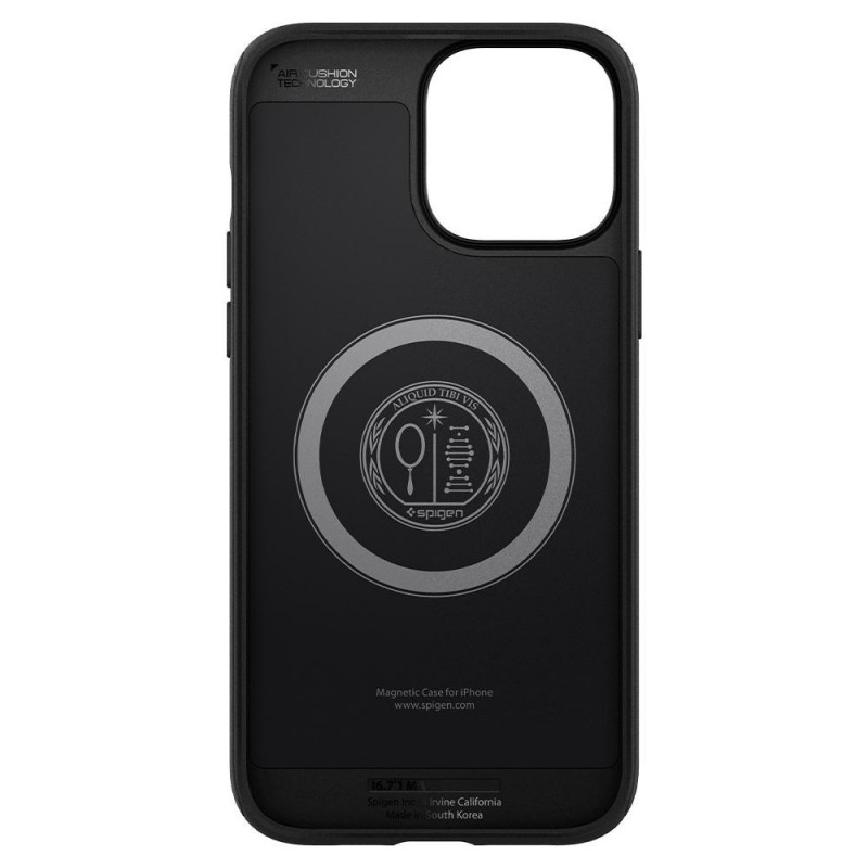 Spigen Mag Armor SPN1735BLK vāciņš Apple iPhone 13 Pro tālrunim, MagSafe, matēti melns