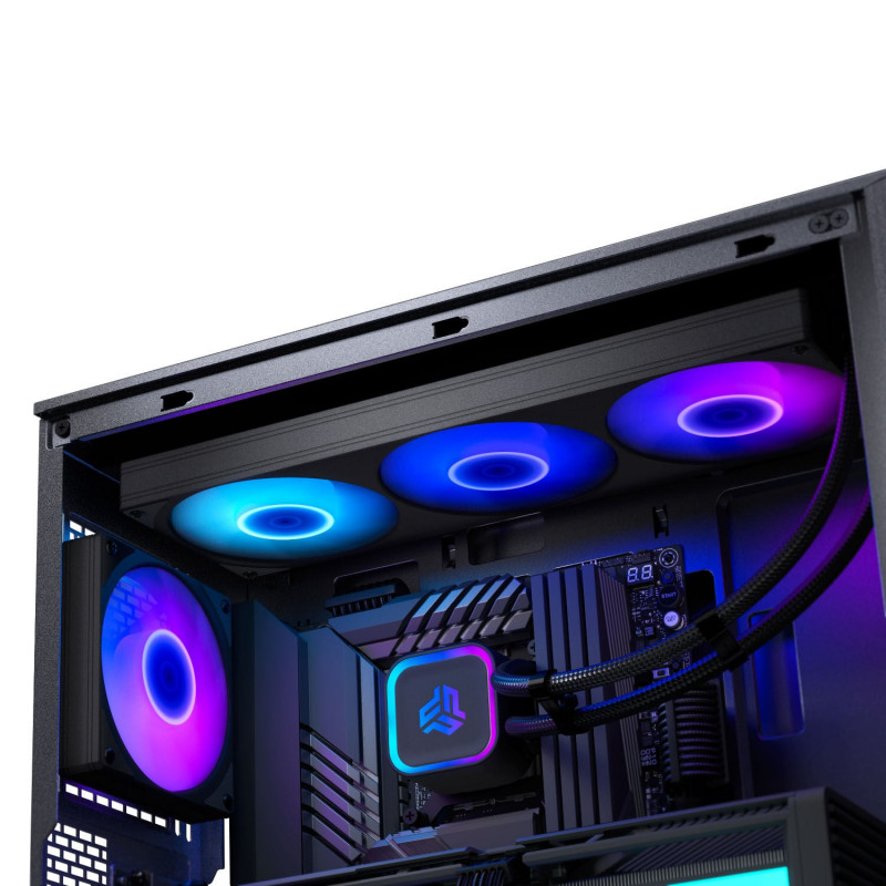 Phanteks Glacier One 360S25 SE DRGB melns AIO šķidruma dzesētājs procesoram