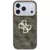 Guess 4G & Big Strass Logo telefona vāciņš iPhone 18 Pro / 17 Pro, brūns