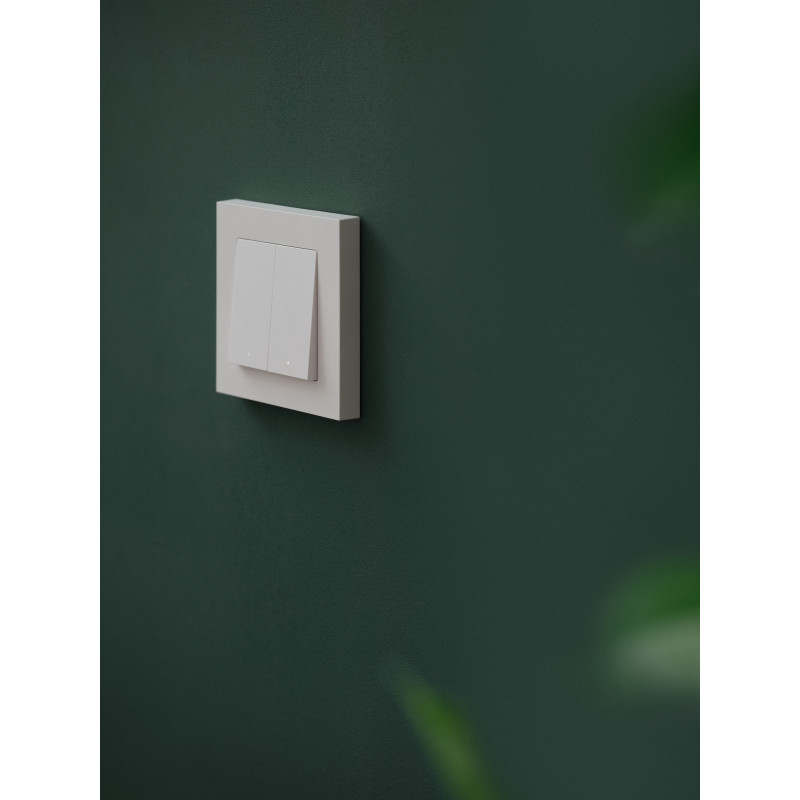 Osram SMART+ MATTER balts viedais slēdzis sienai, 2 kanālu