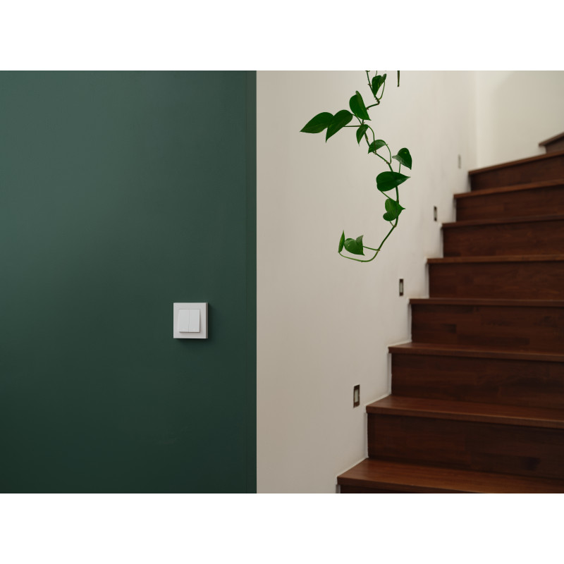 Osram SMART+ MATTER balts viedais slēdzis sienai, 2 kanālu