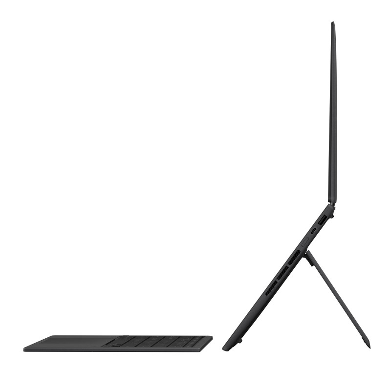 Asus Zenbook Duo UX8407AA-SN094X 14 collu portatīvais dators, OLED skārienjūtīgs ekrāns, Intel Core Ultra 9 378H, 32 GB atmiņa, 2000 GB SSD, Windows 11 Home, Moher Gray