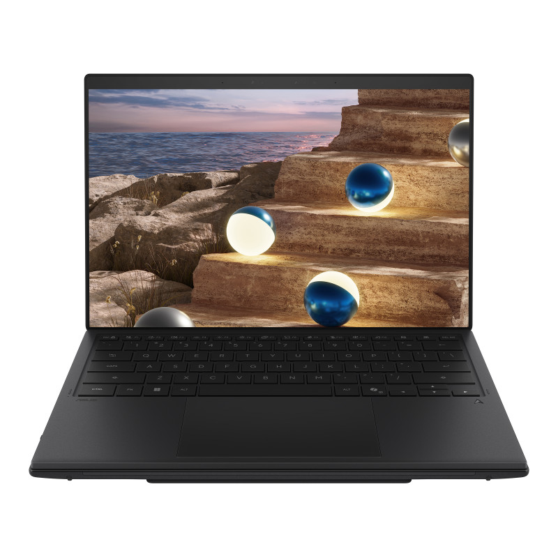 Asus Zenbook Duo UX8407AA-SN094X 14 collu portatīvais dators, OLED skārienjūtīgs ekrāns, Intel Core Ultra 9 378H, 32 GB atmiņa, 2000 GB SSD, Windows 11 Home, Moher Gray