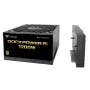 Thermaltake Dockpower FI 1200W datora barošanas avots, 80 PLUS Gold, ATX 3.1, melns
