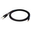 SSQ MIJM3 SS-1815 audio kabelis 3 m, 3,5 mm stereo Jack – 2x 6,3 mm mono Jack, melns