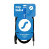 SSQ XLRJS1 skaņas vads, XLR savienotājs – 6,3 mm stereo Jack savienotājs, 1 m