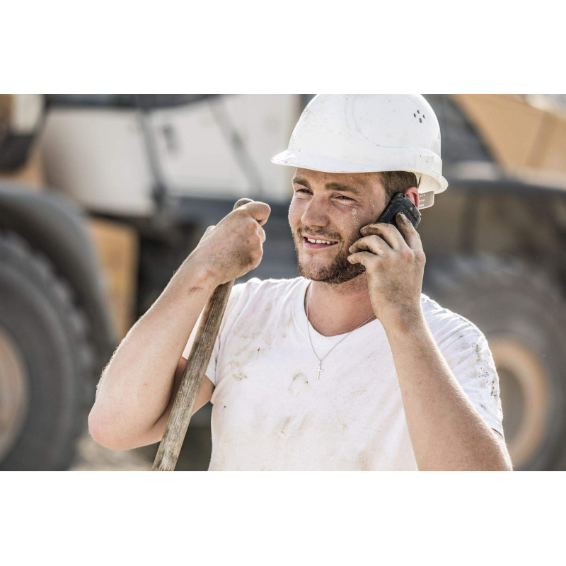 RugGear RG150 izturīgs pogu tālrunis, Dual SIM, melns