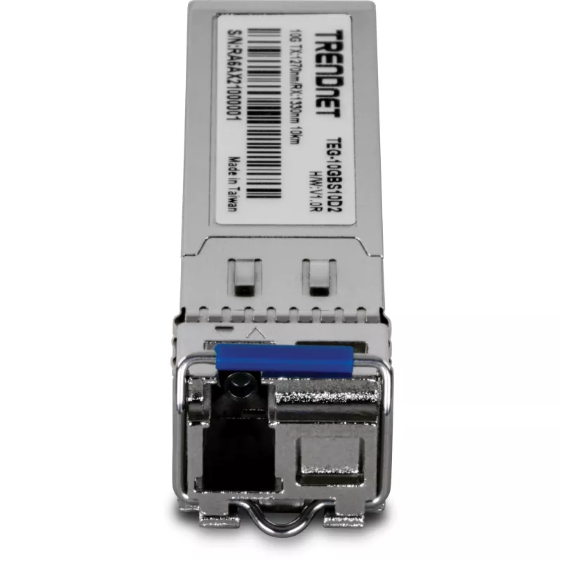 TRENDnet TEG-10GBS10D2 SFP+ raiduztvērējs, 10G, vienmodas, divu viļņu garumu, LC, 10 km