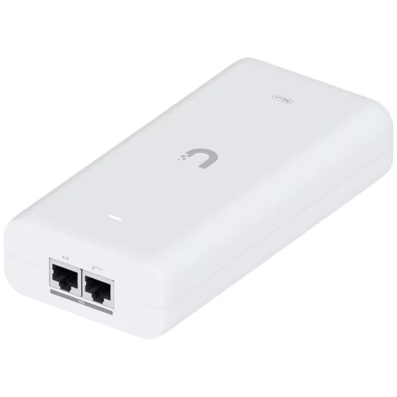 Ubiquiti UniFi 10G PoE+++ adapteris, 90 W, baltā krāsā