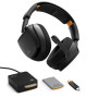 Melnas austiņas Glorious GHS Wireless InfinitePlay GLO-A-5-PC-BLK