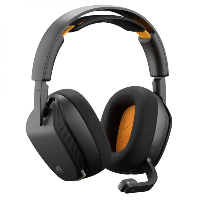 Melnas austiņas Glorious GHS Wireless InfinitePlay GLO-A-5-PC-BLK
