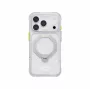 Skinarma Saturn MagSafe apvalks ar grozāmu atbalstu iPhone 18 Pro / 17 Pro, sarmas tonī