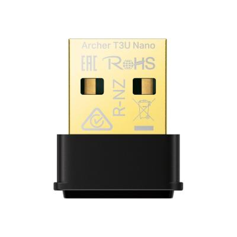TP-Link Archer T3U Nano V1.4 – USB Wi-Fi adapteris, AC1300