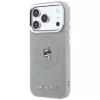 Karl Lagerfeld KF003302 Point & Choupette Sketch MagSafe aizsargvāciņš iPhone 18 Pro Max / 17 Pro Max, pelēks