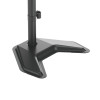 Sbox LCD-F012-3 monitora statīvs, 17–32″, 10 kg, 100x100, melns
