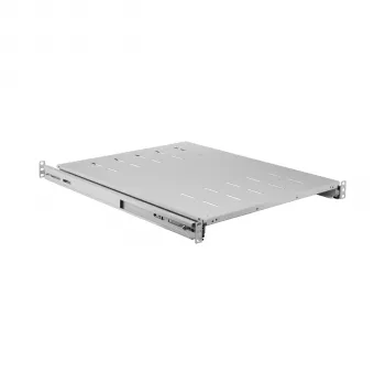 EFB Elektronik 691651NAGR.68 izvelkams 19″ plaukts, 1U, uzstādīšanas dziļums 378–612 mm, slodze 30 kg, RAL 7035
