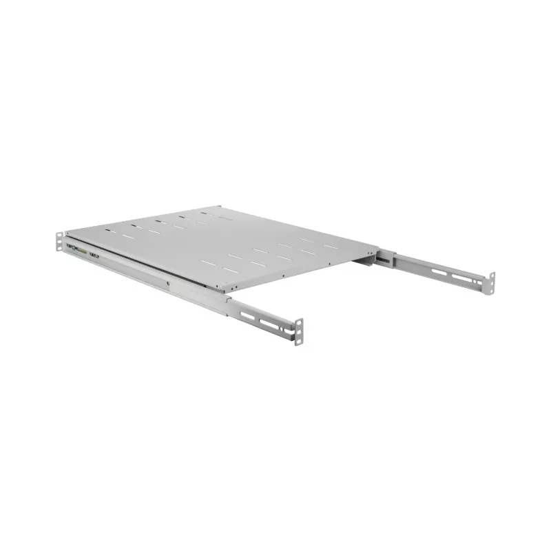 EFB Elektronik 691651NAGR.68 izvelkams 19″ plaukts, 1U, uzstādīšanas dziļums 378–612 mm, slodze 30 kg, RAL 7035