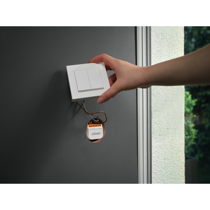 Osram SMART+ WiFi 2 kanālu slēdža modulis, balts