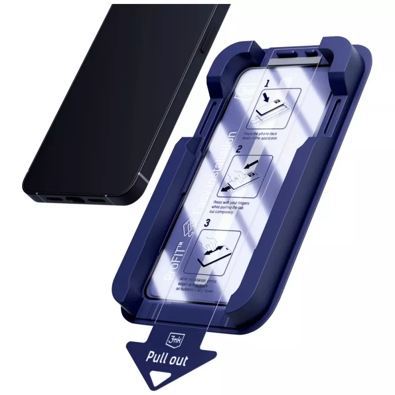 3mk Hardglass Max ekrāna aizsargs Apple iPhone 17 Pro Max tālrunim