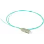ACT RL8695 SC pigtail optiskais kabelis, 1 m, OM3, LSZH, aqua