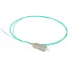 ACT RL8695 SC pigtail optiskais kabelis, 1 m, OM3, LSZH, aqua