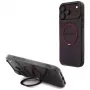 Mercedes AMG IML Double Layer Urban Line apvalks ar Ring Stand un MagSafe, paredzēts iPhone 18 Pro Max / 17 Pro Max, bordo
