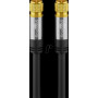Wentronic 70661 antenas kabelis ar F savienotāju, 135 dB, 4x ekranēts, 1 m