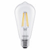Osram SMART+ MATTER Dimmable Classic Edison 60 827 E27 viedā spuldze, 6 W, siltā baltā krāsā, Wi-Fi