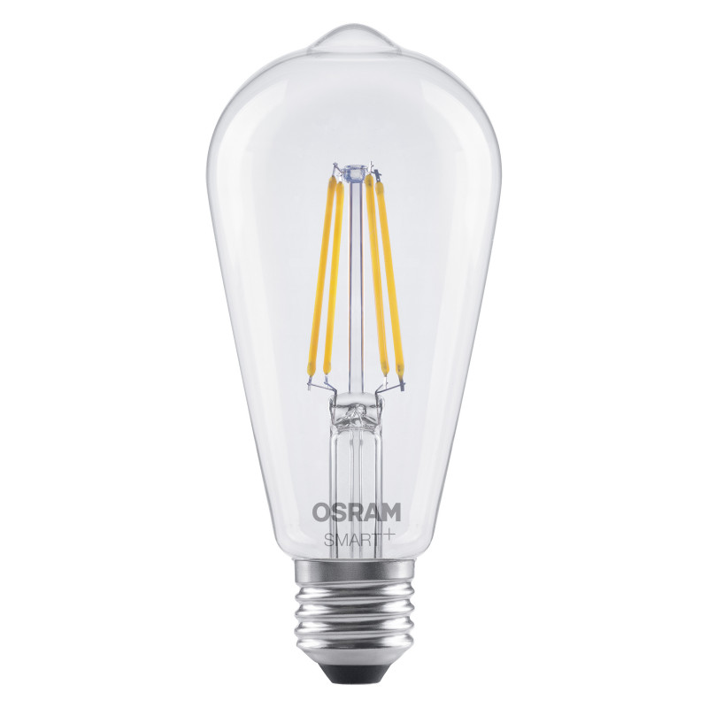 Osram SMART+ MATTER Dimmable Classic Edison 60 827 E27 viedā spuldze, 6 W, siltā baltā krāsā, Wi-Fi