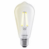 Osram SMART+ MATTER Dimmable Classic Edison 60 827 E27 viedā spuldze, 6 W, siltā baltā krāsā, Wi-Fi