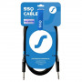 SSQ JMPJMP2 Pro audio kabelis: 6,3 mm mono Jack uz 6,3 mm mono Jack, Neutrik savienotāji, 2 m
