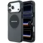 Mercedes AMG00131 telefona vāciņš iPhone 18 Pro Max / 17 Pro Max, IML Transparent Bicolor Block, MagSafe, melns