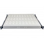 Alantec SA-PW-19-1U-370-4-S 19" 1U izvelkamais plauktiņš serveru skapim, dziļums 370 mm, pelēks