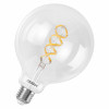 Viedā spuldze Osram SMART+ MATTER Filament Multicolor Classic Globe 125 40, E27, 4,8 W, RGBW, Wi-Fi